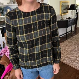 Zara Top - Plaid Size S